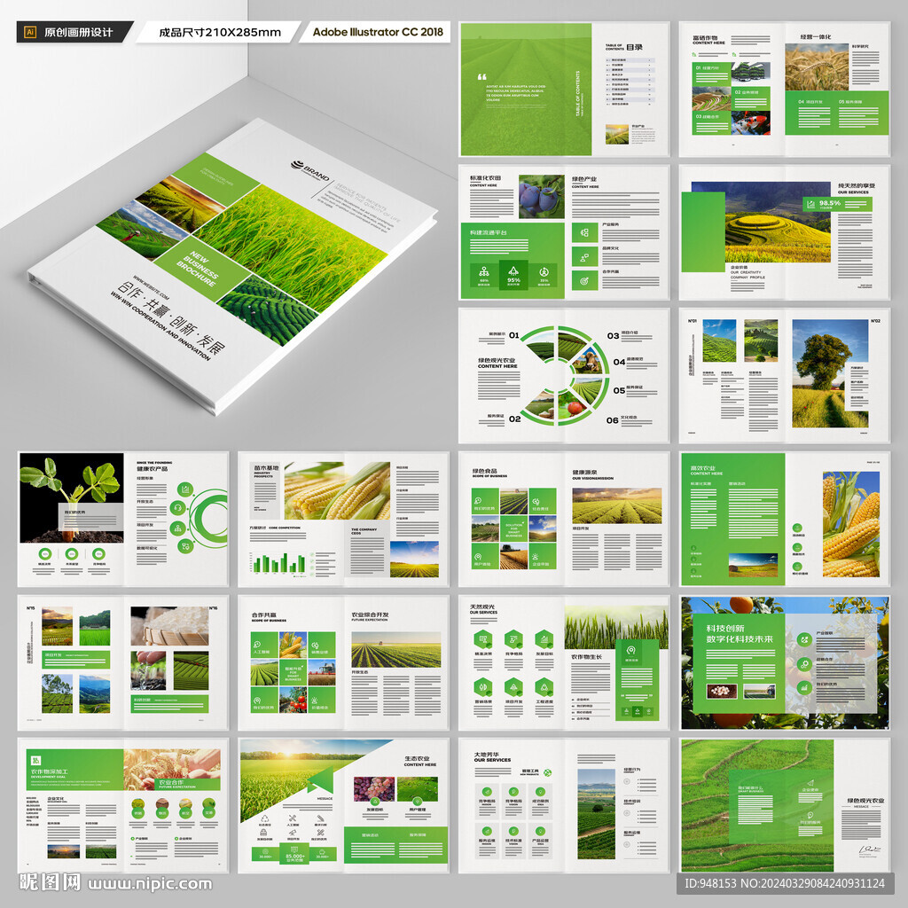农业科技画册