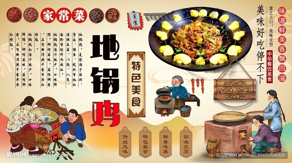 地锅鸡