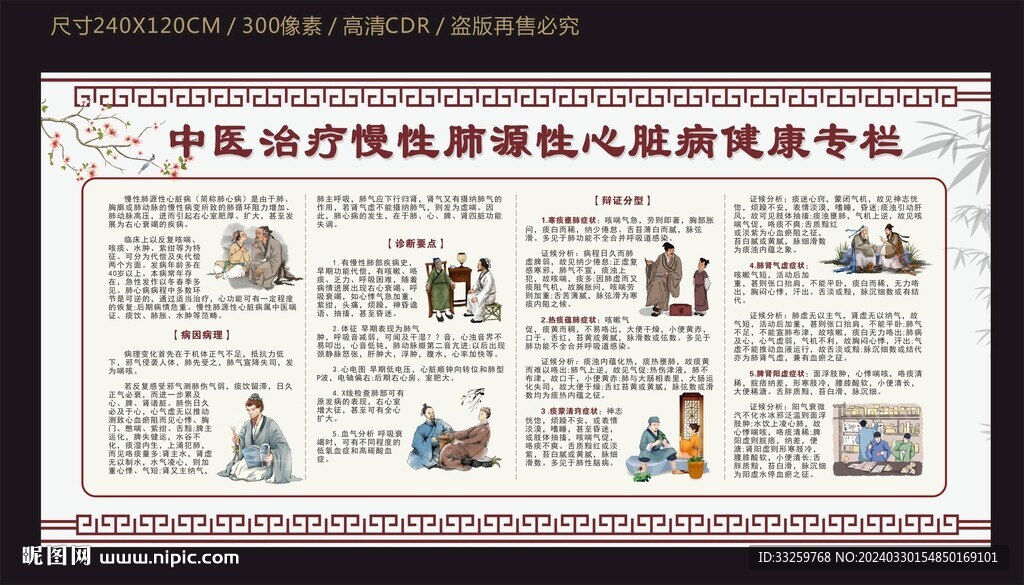 中医治疗慢性肺源性心脏病健康宣