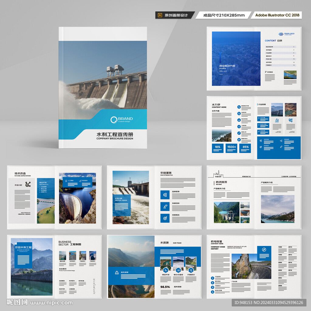 大坝宣传册 