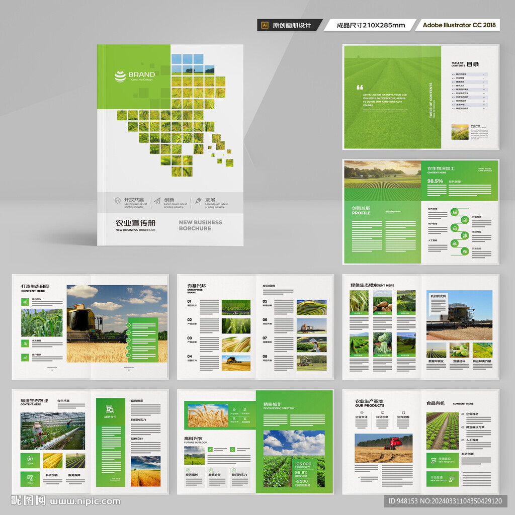 农业宣传册