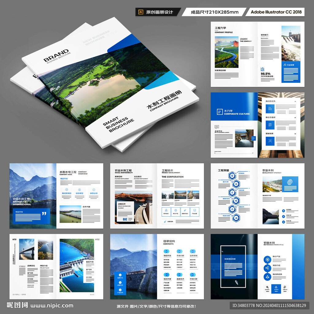 大坝宣传册 