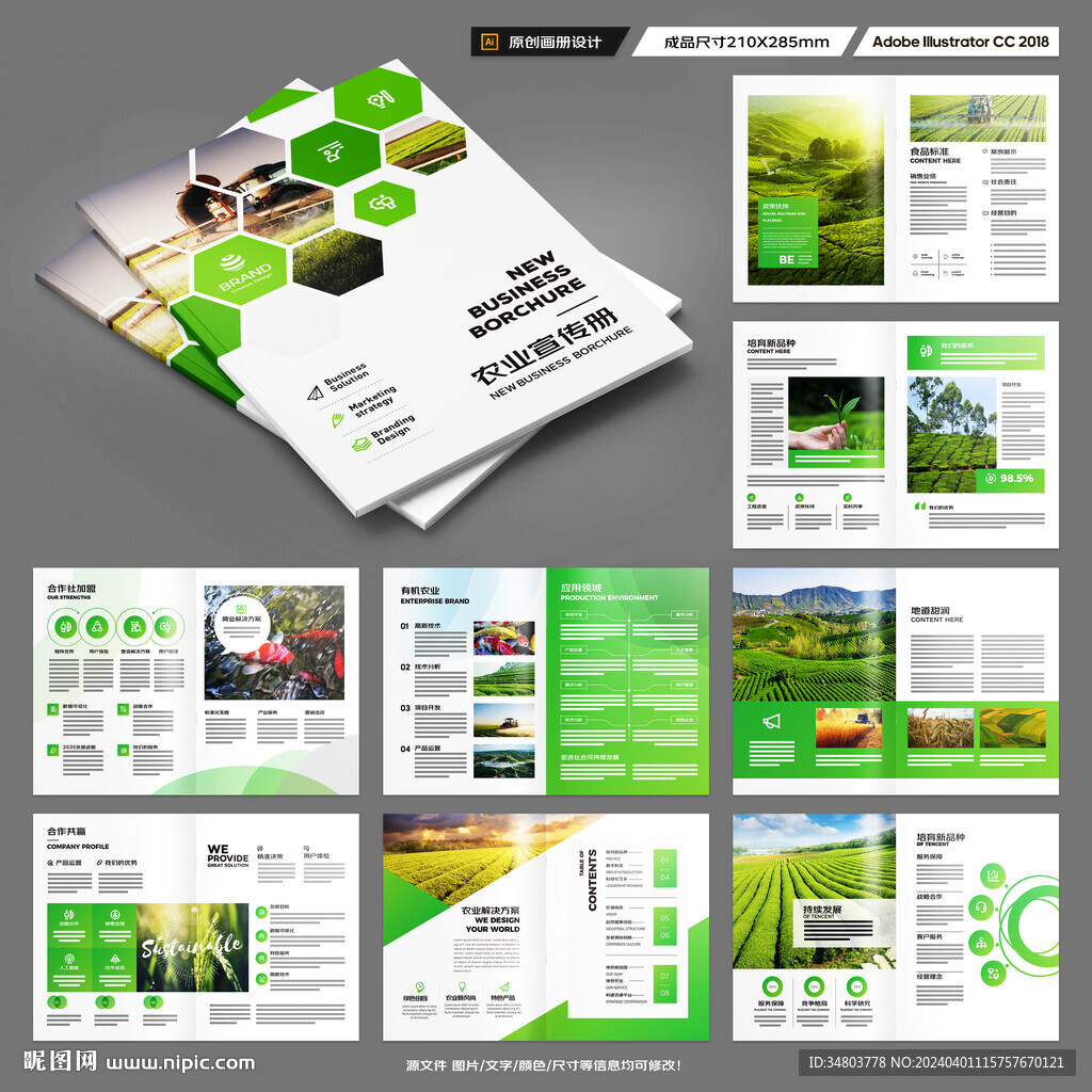 绿色农业画册