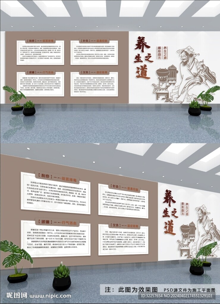 养生文化墙
