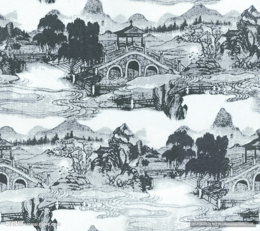 灰色山河图