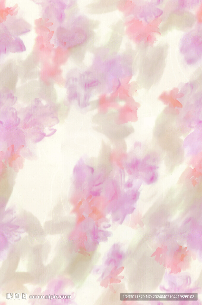 扎染花
