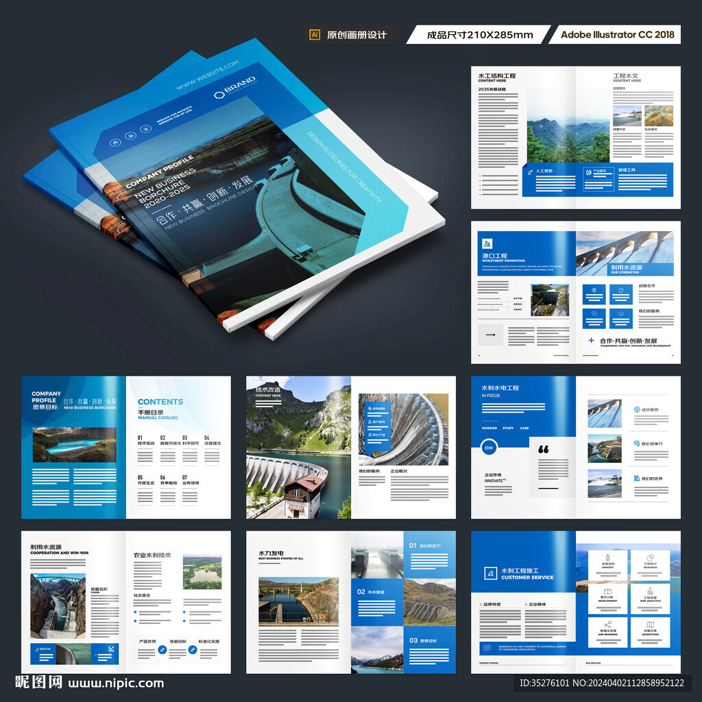 大坝宣传册 