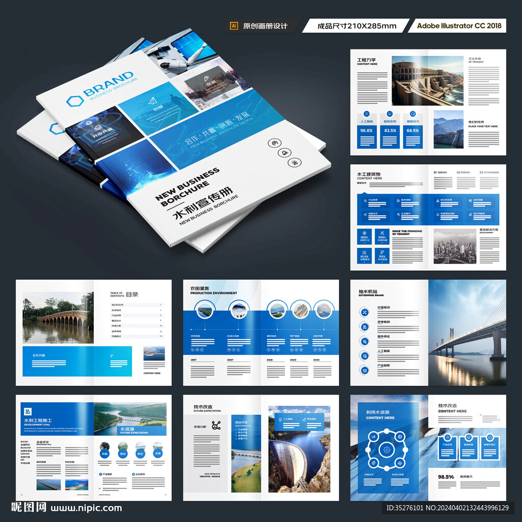 大坝宣传册 