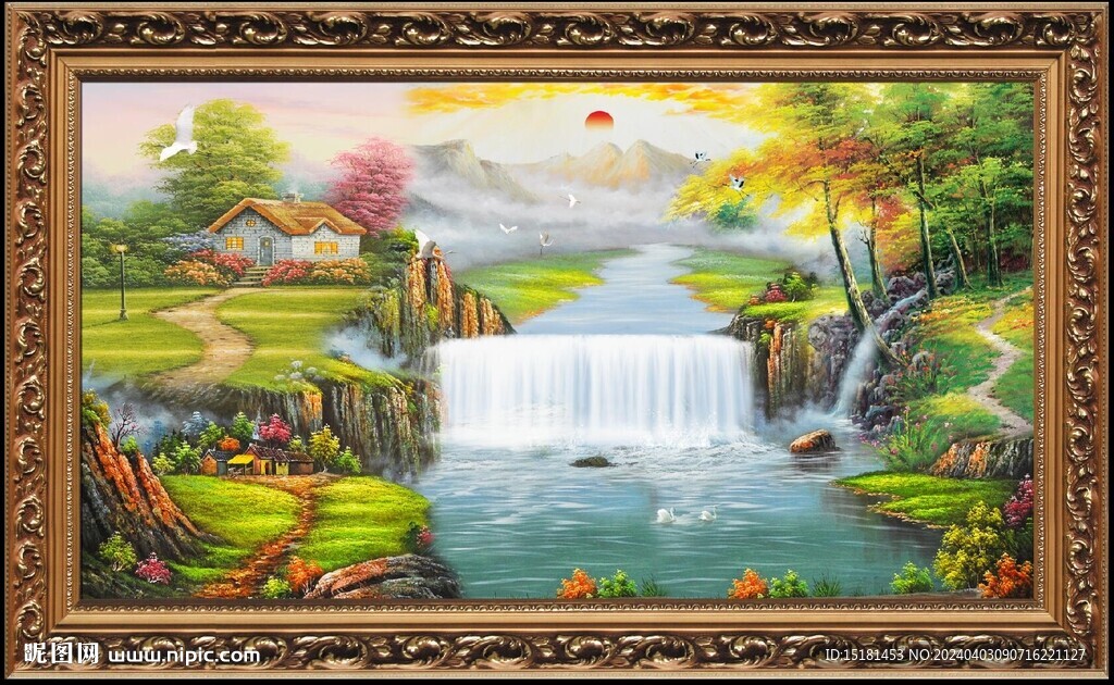 油画风景 