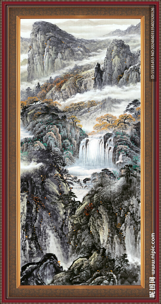 聚宝盆山水