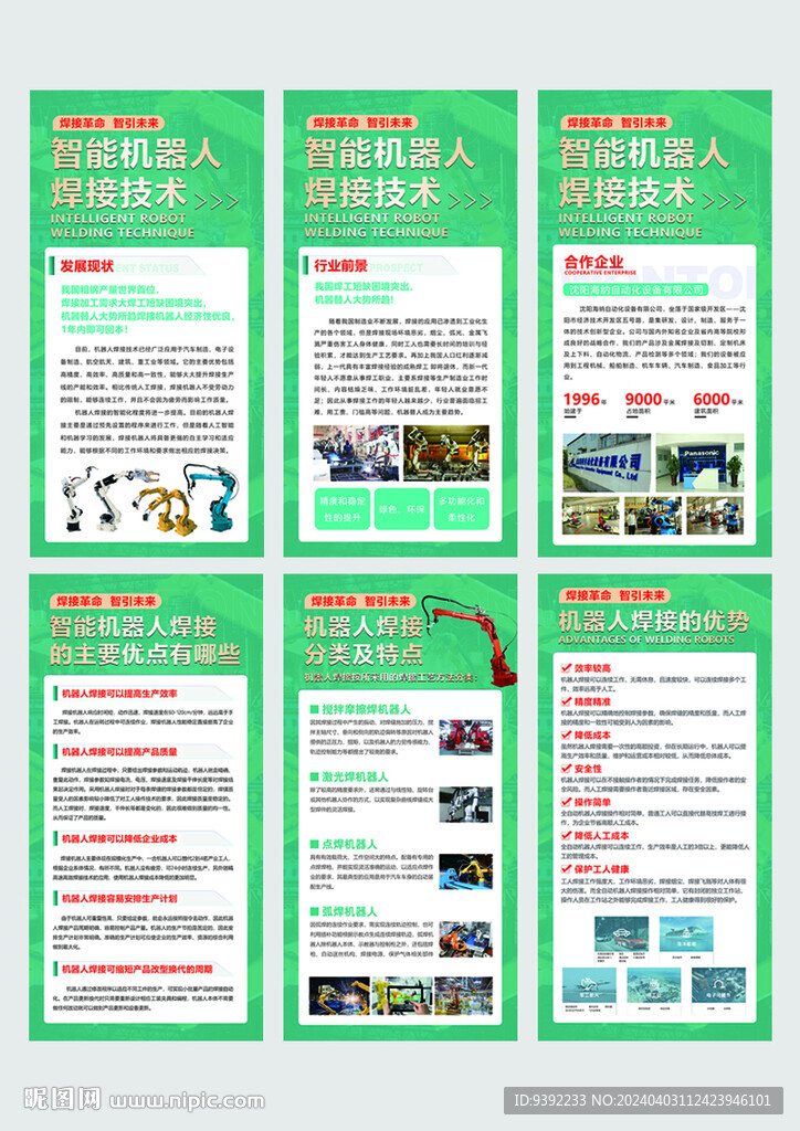 焊接机器人海报