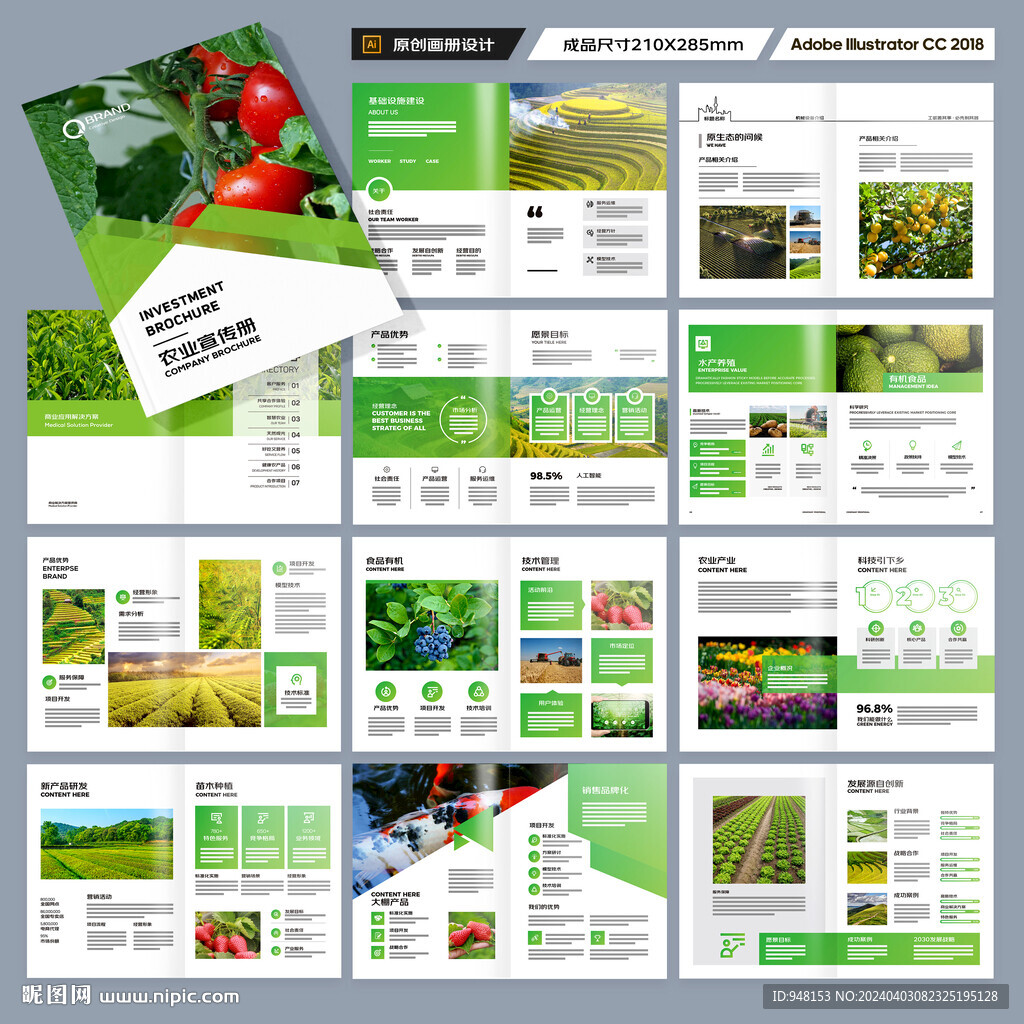农业科技画册