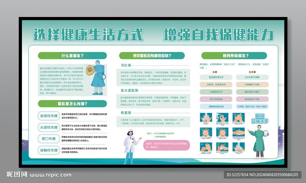 预防霍乱病