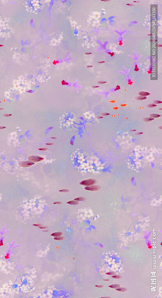 扎染花