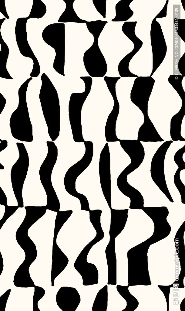 色块数码印花乱花