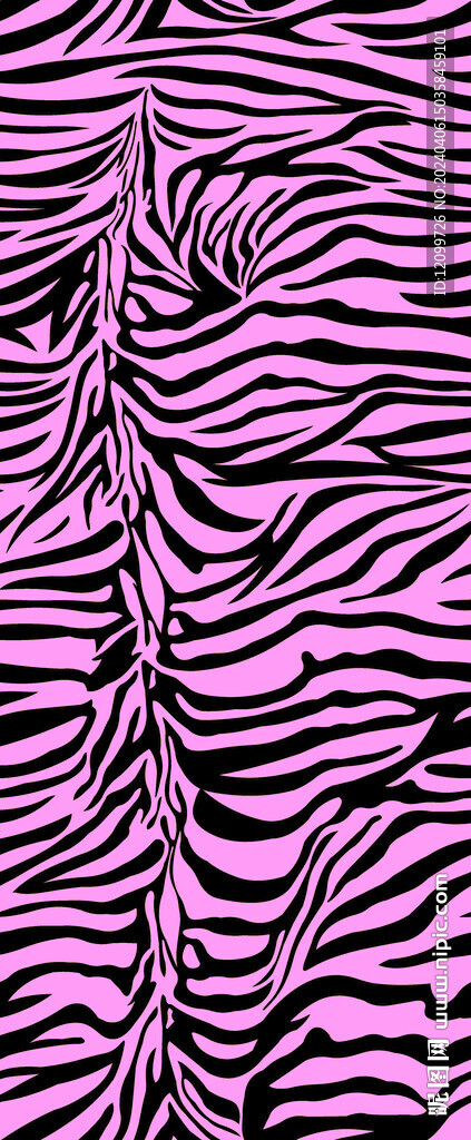 数码印花豹纹条纹