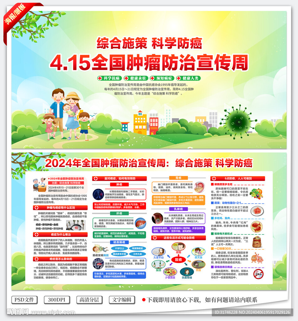 4.15全国肿瘤防治宣传周