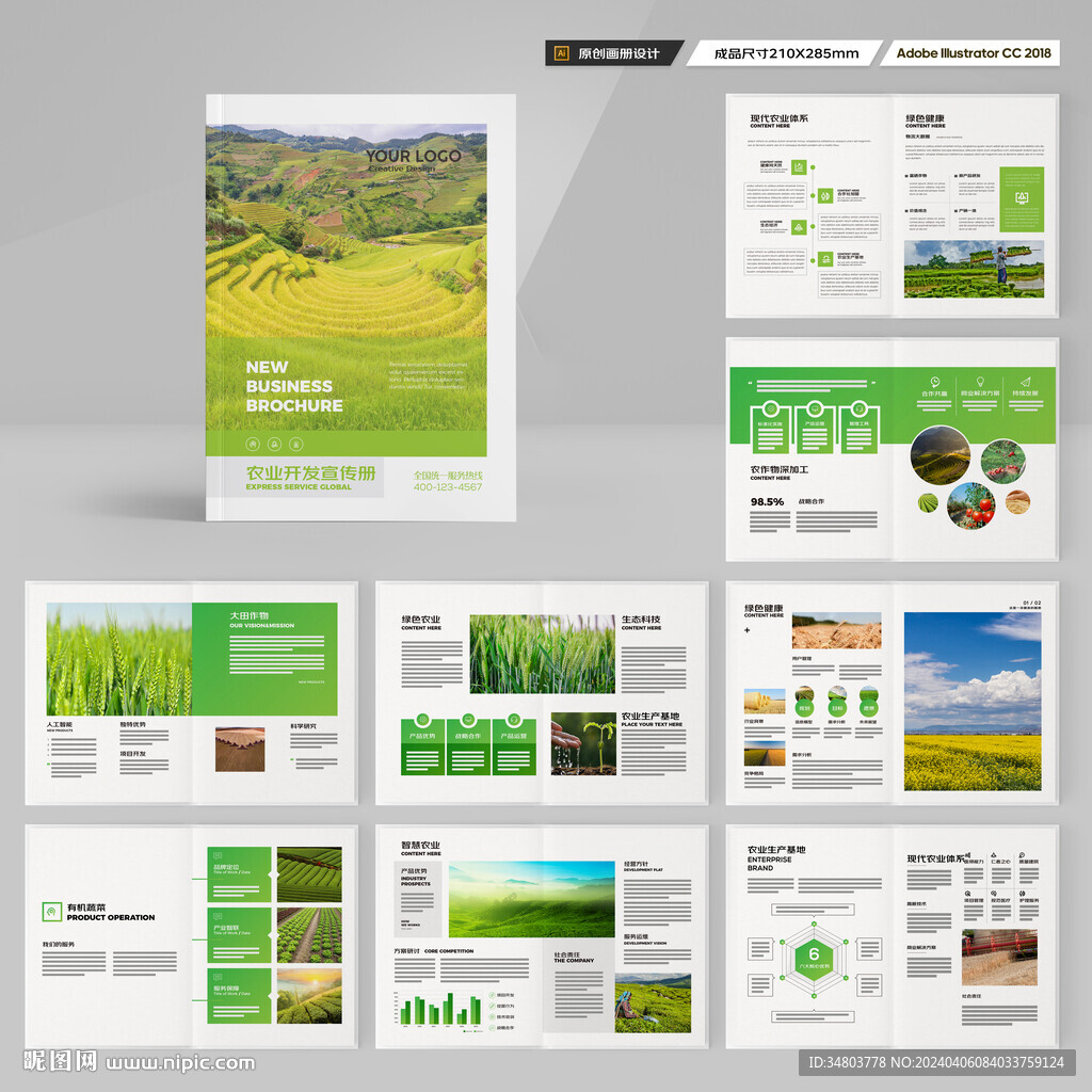 绿色农业画册