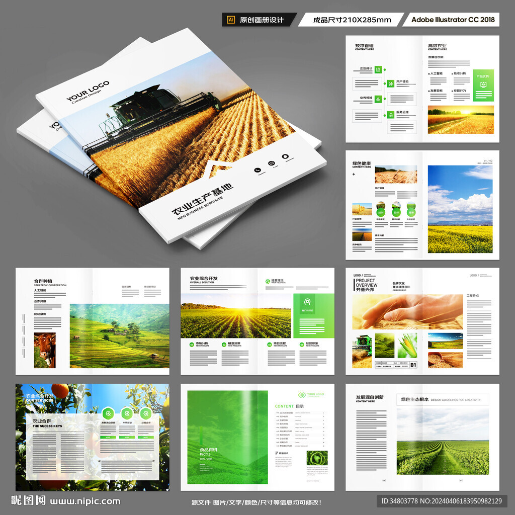 农业科技画册