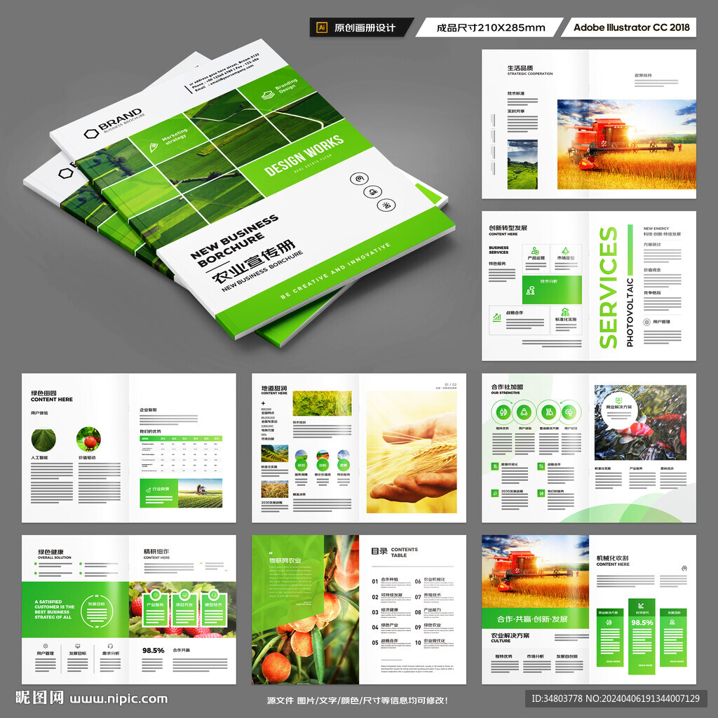 农产品画册