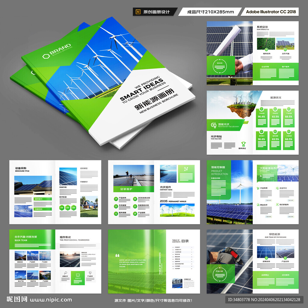新能源宣传册