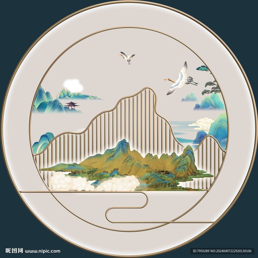 中式装饰画  