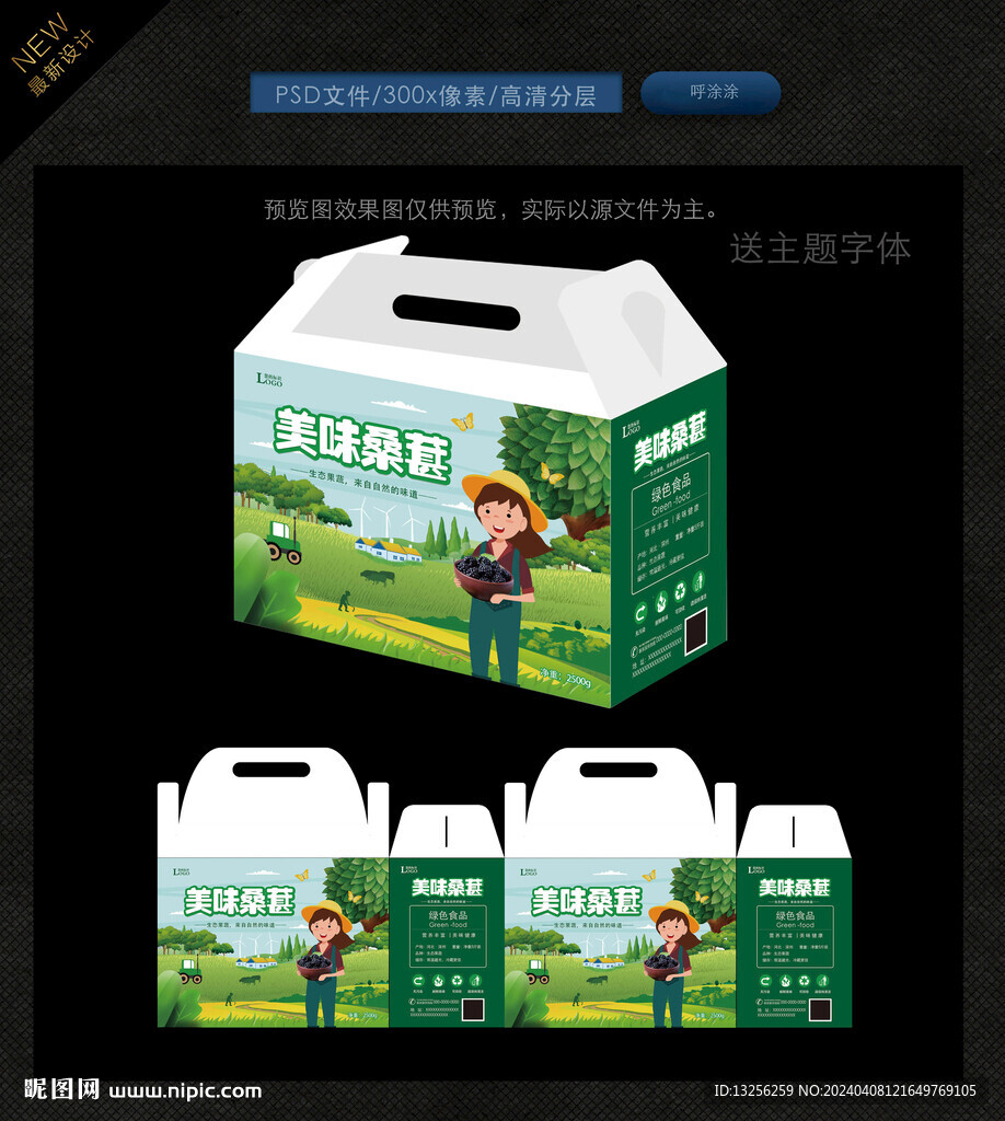 桑葚礼盒