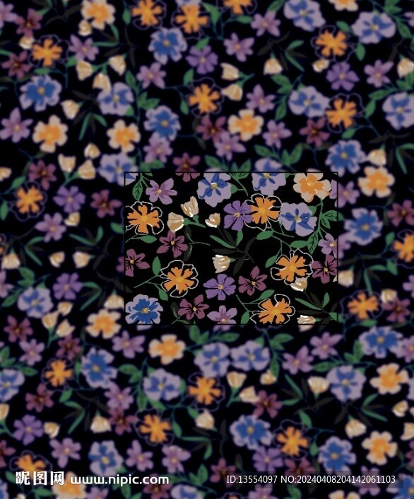 碎花