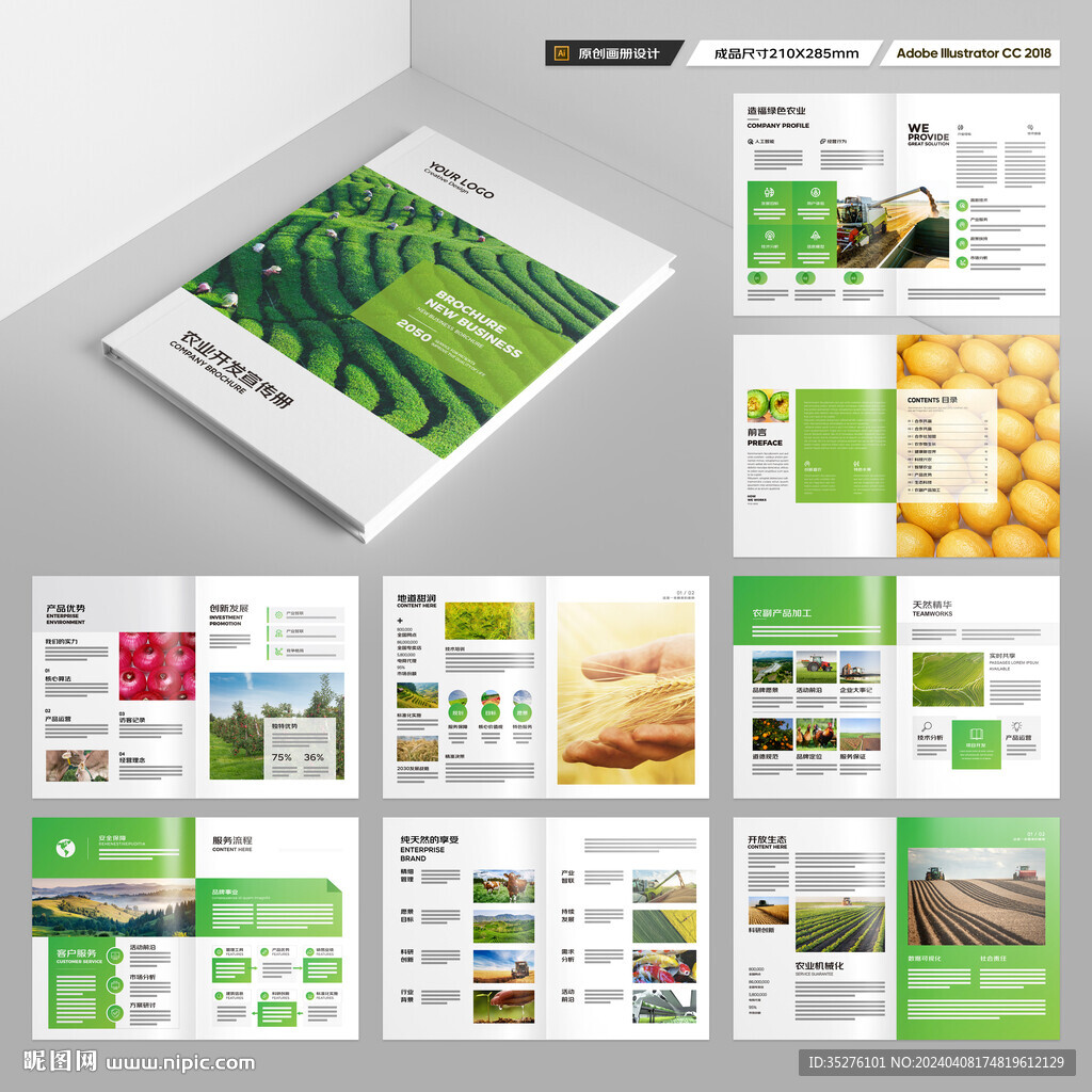 农业宣传册