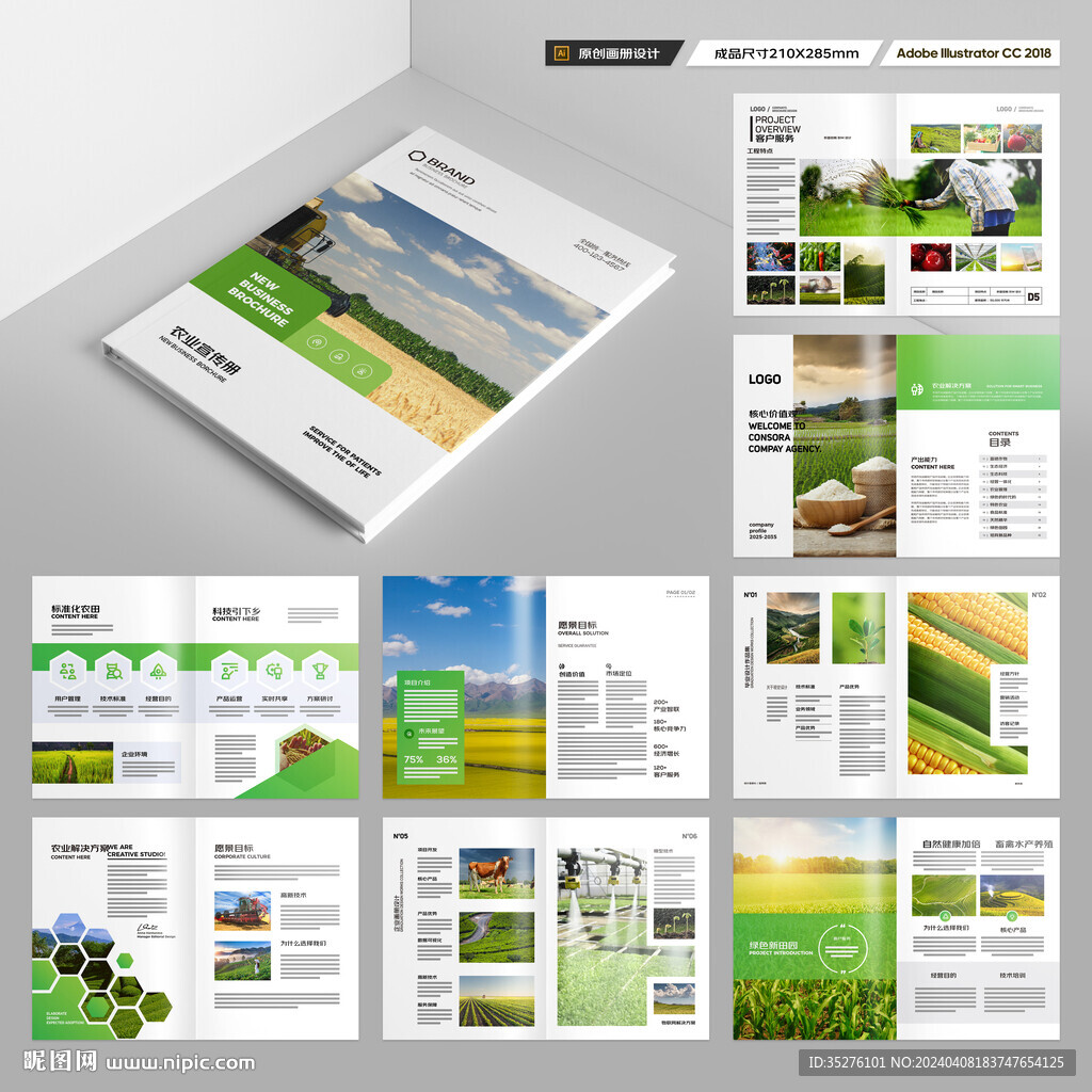 农产品画册