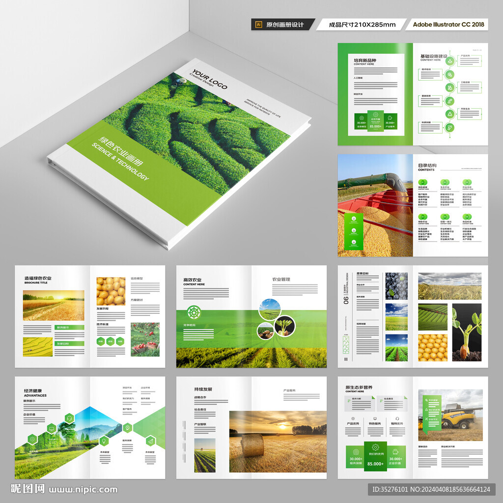 农产品画册