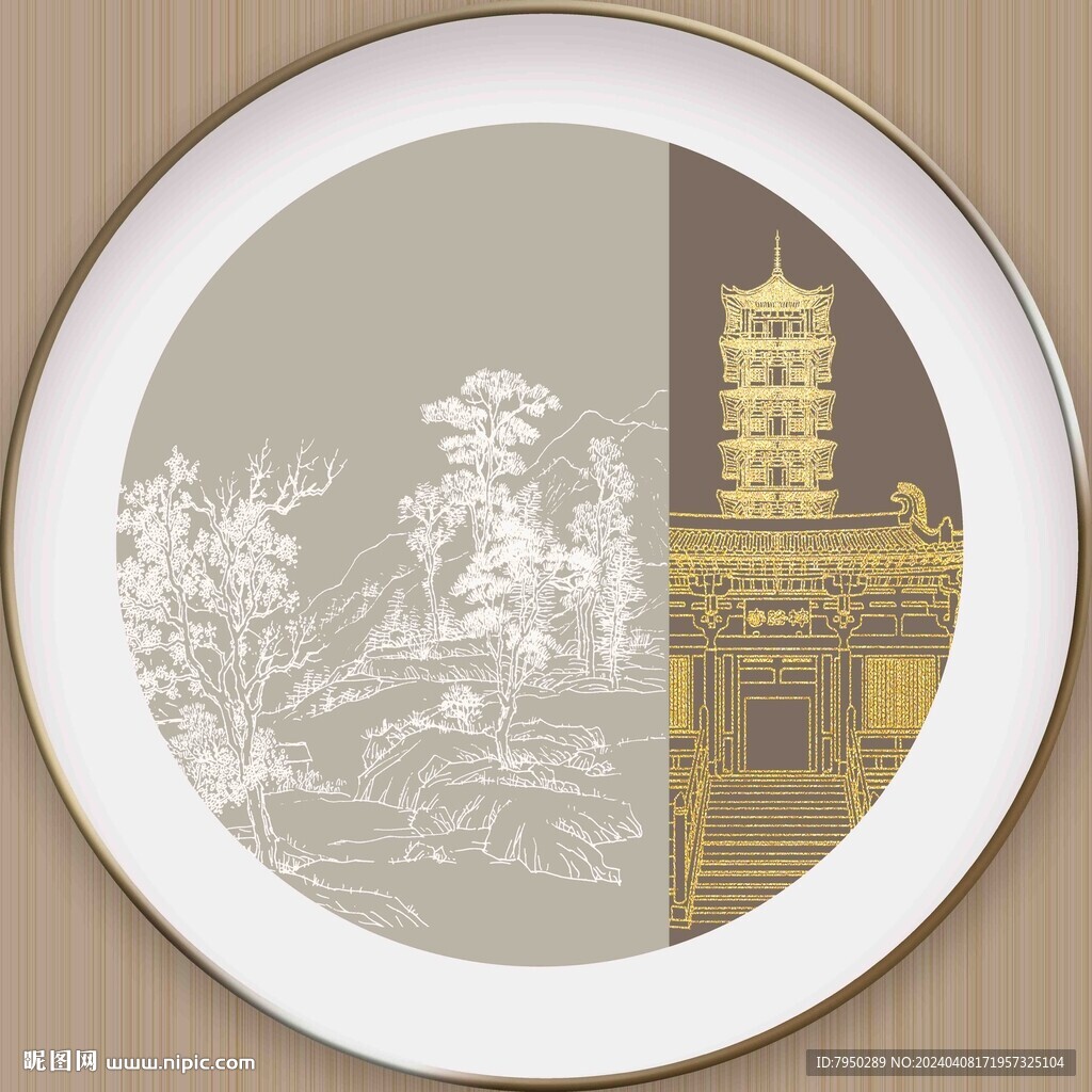 中式装饰画 