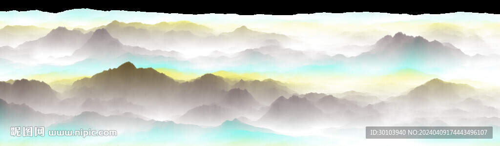  水墨画 