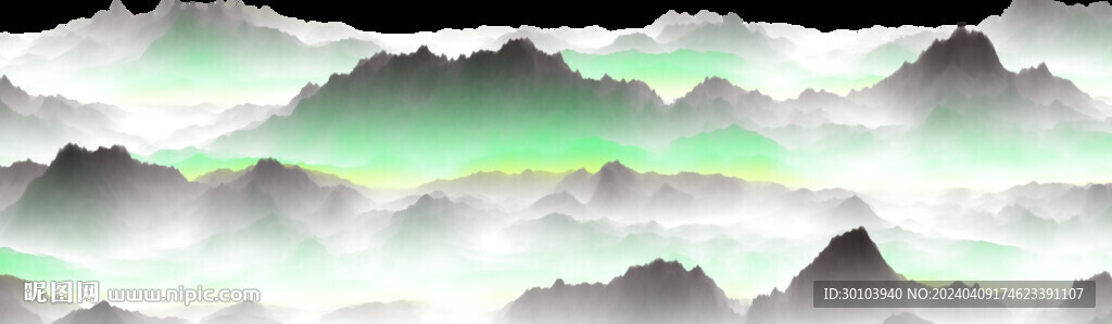 山水装饰画 