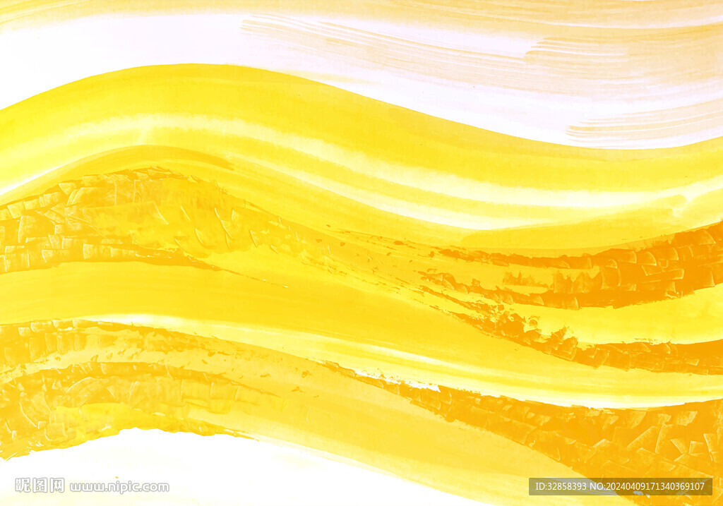 黄色水彩水粉宣纸背景