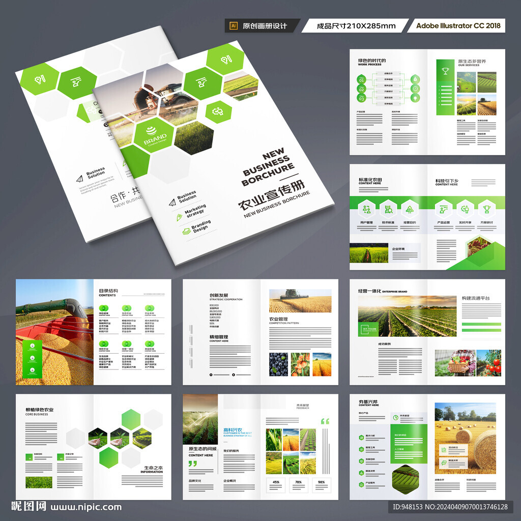农产品画册