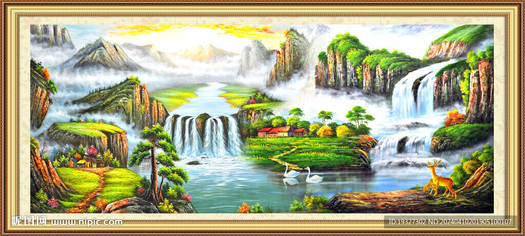 风景油画