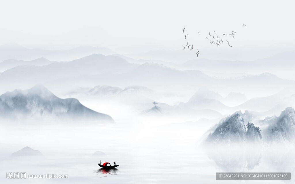 新中式背景墙