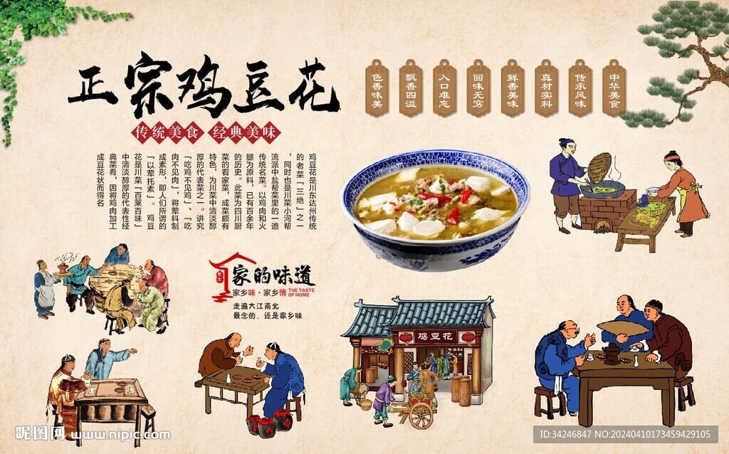 鸡豆花