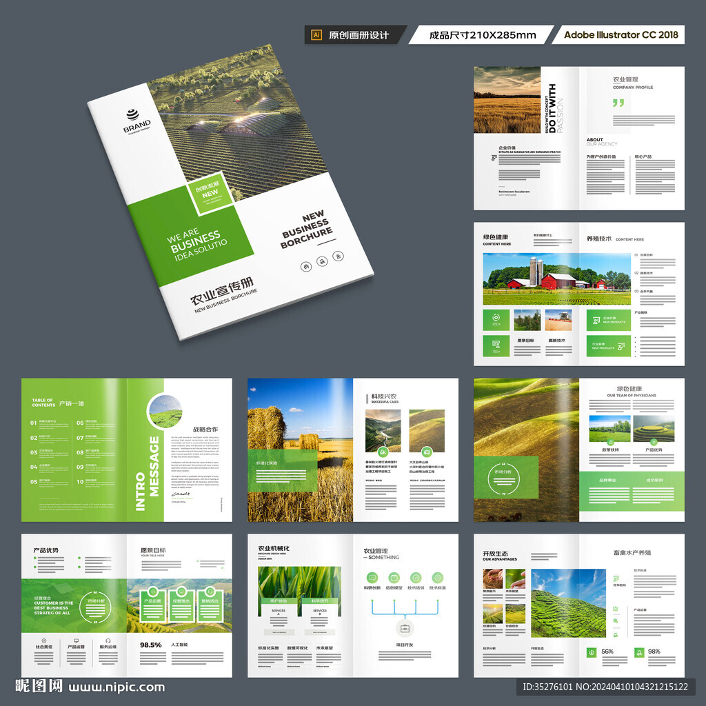农业宣传册