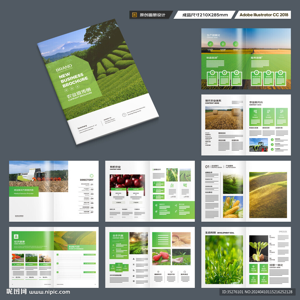 农产品画册