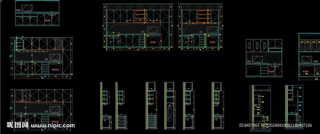 最新口腔操作台节点大样