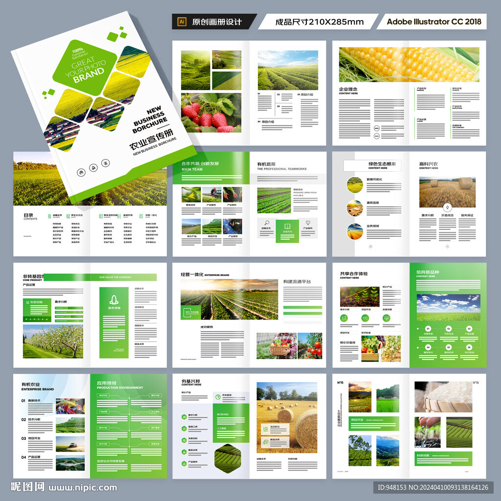 农产品画册