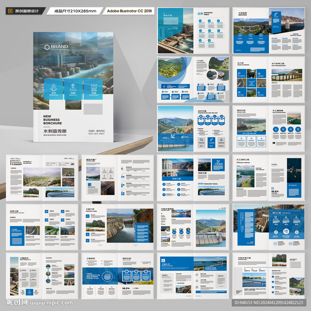 大坝宣传册 