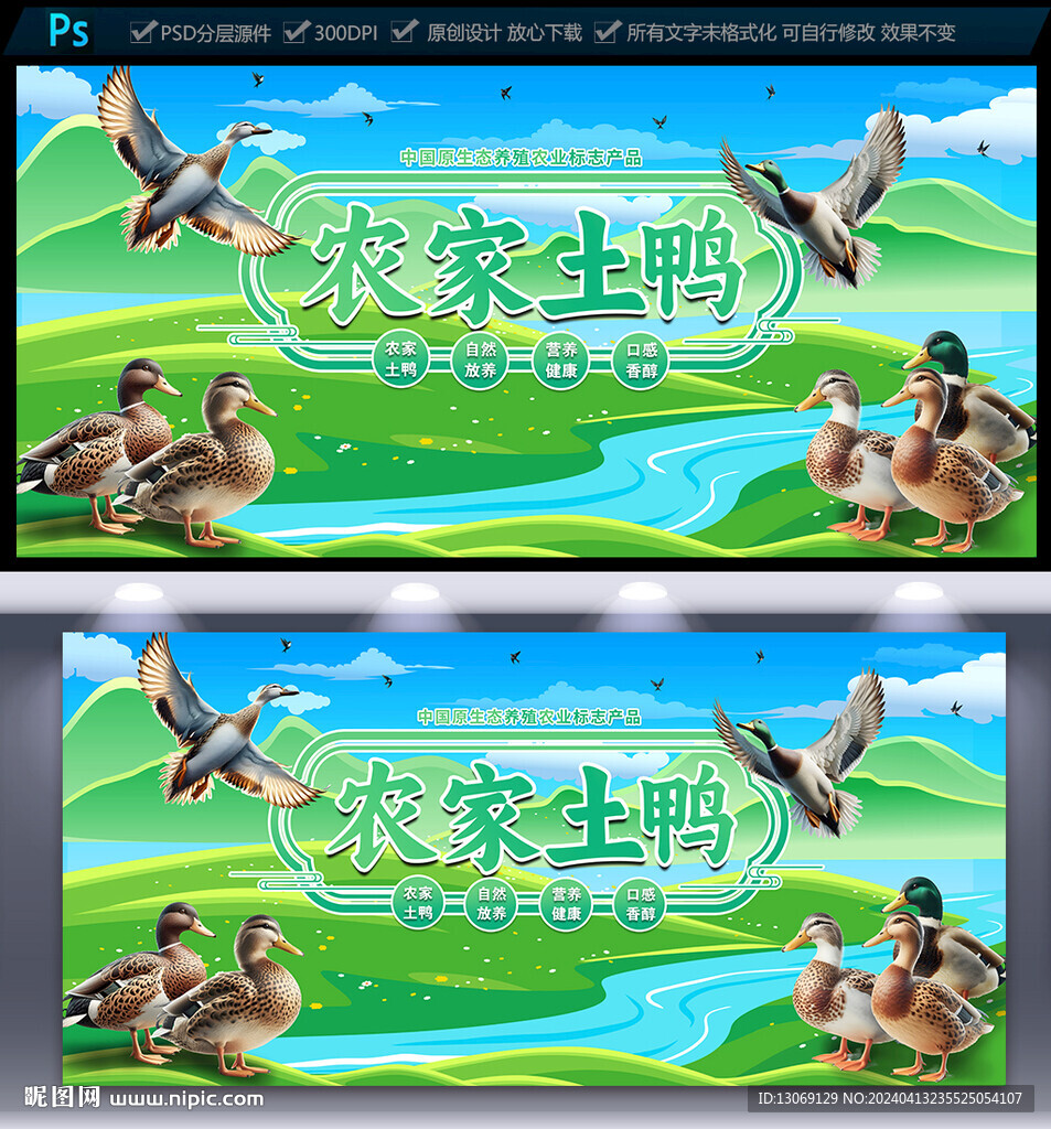 土鸭
