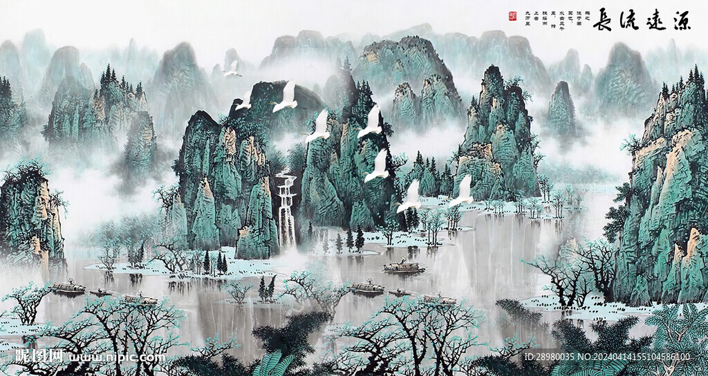 桂林山水画