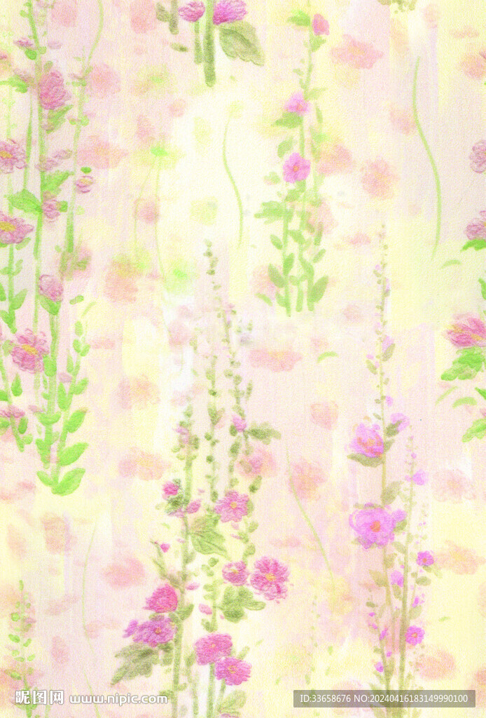 扎染花
