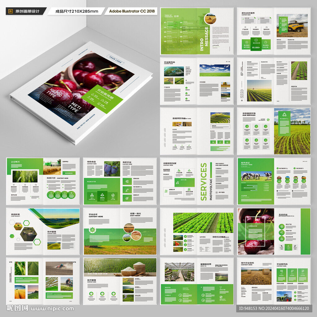 绿色农业画册