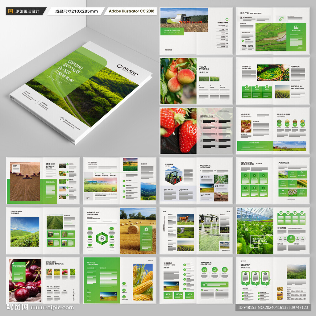 农业科技画册