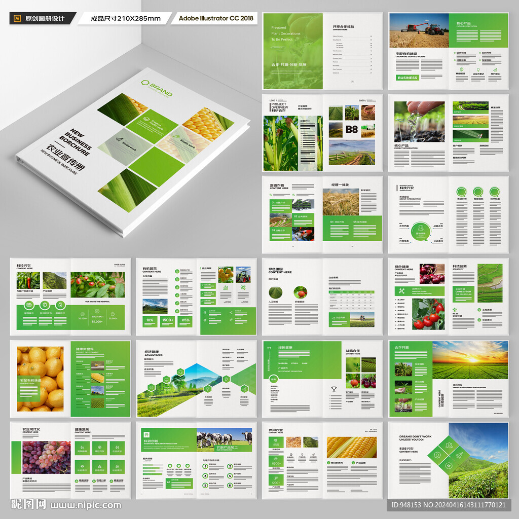 农产品画册